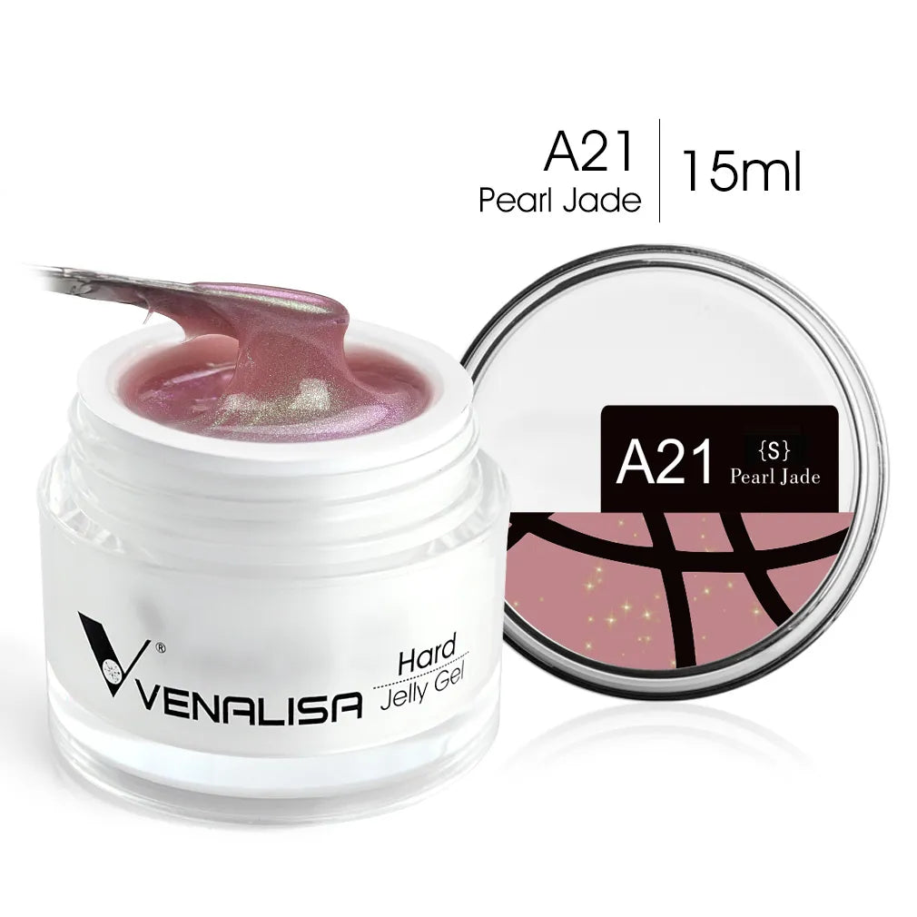 Venalisa 15ml Jelly Nail Extension UV Builder Gel Clear Camouflage