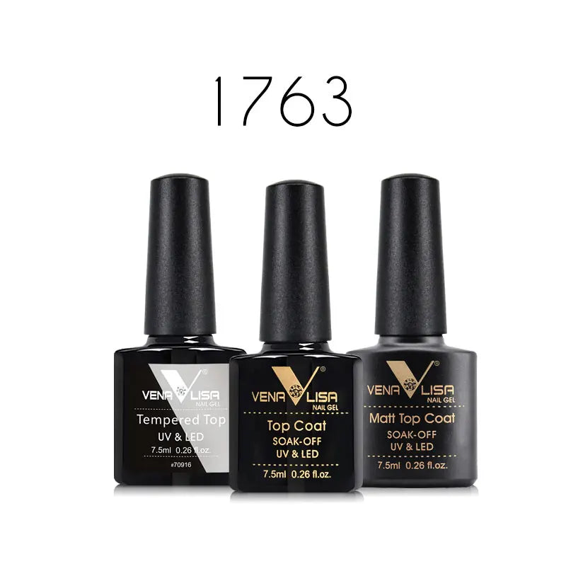 Venalisa 7.5ml No Wipe Top Coat Gel Polish UV LED Nail Topcoat