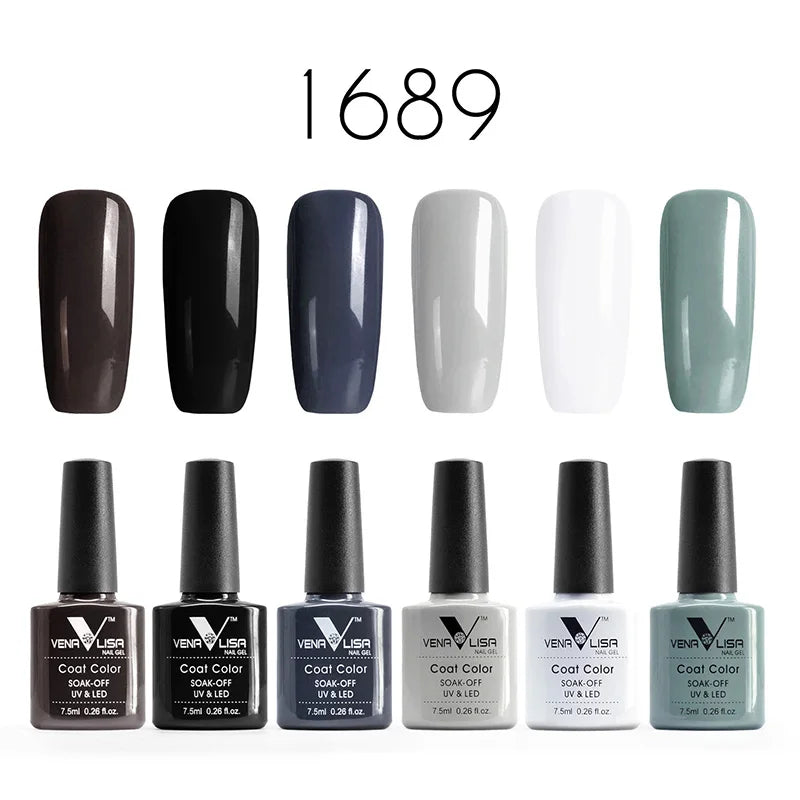 Venalisa 7.5ml No Wipe Top Coat Gel Polish UV LED Nail Topcoat