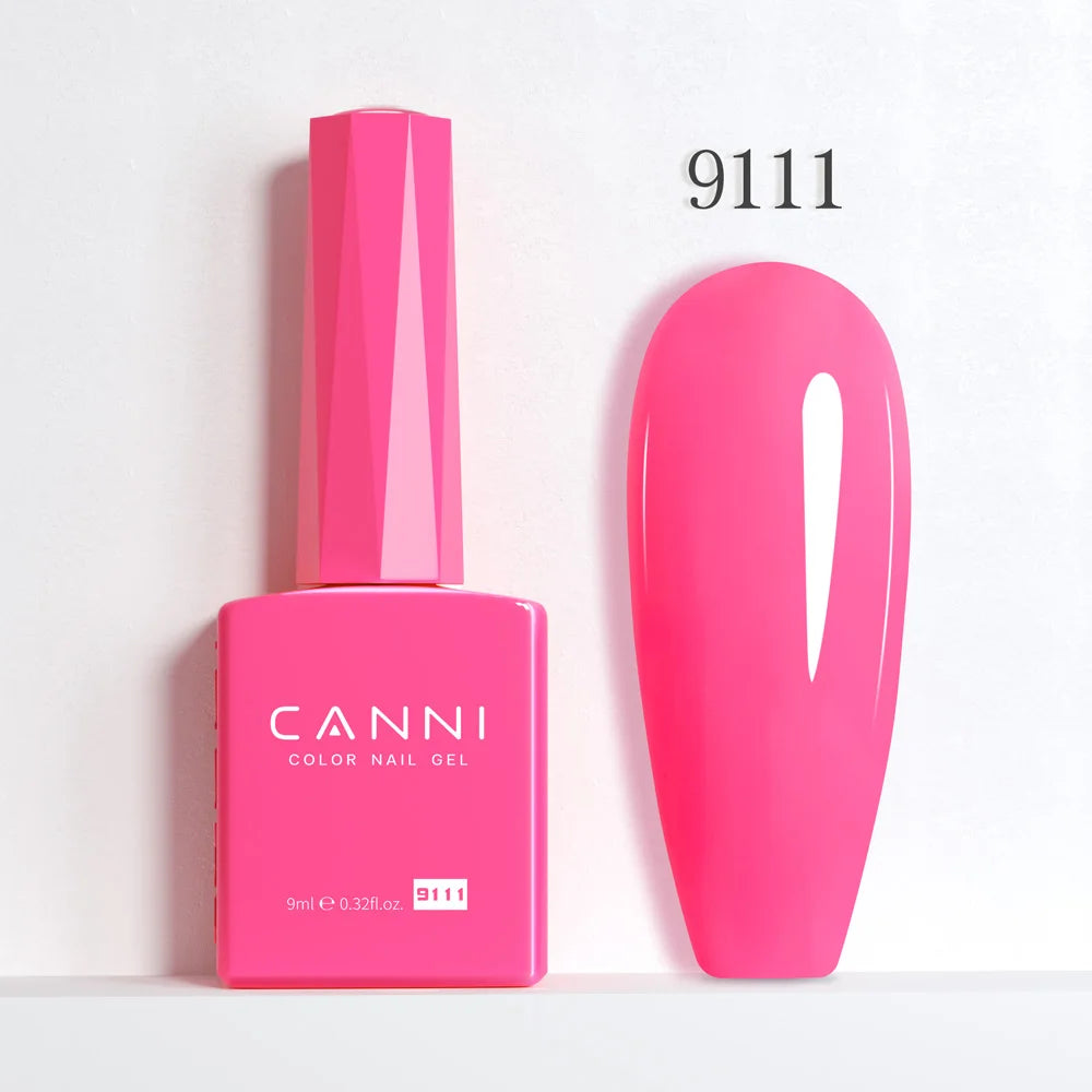 CANNI 9ml HEMA Free Gel Nail Polish Black White UV LED Soak Off