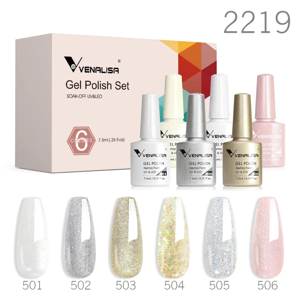 VENALISA TPO Free Peel Off Base Coat & No Wipe Top Coat Nail Gel