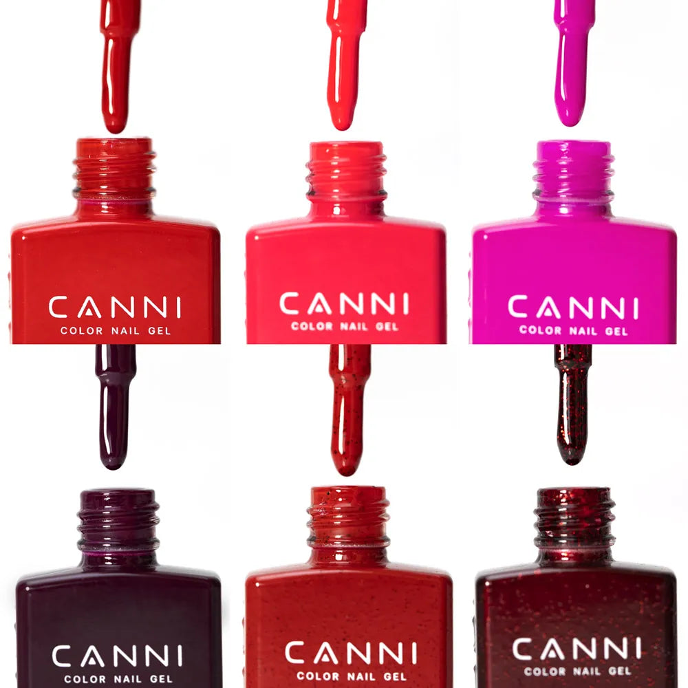 CANNI 9ml HEMA Free Gel Nail Polish Black White UV LED Soak Off