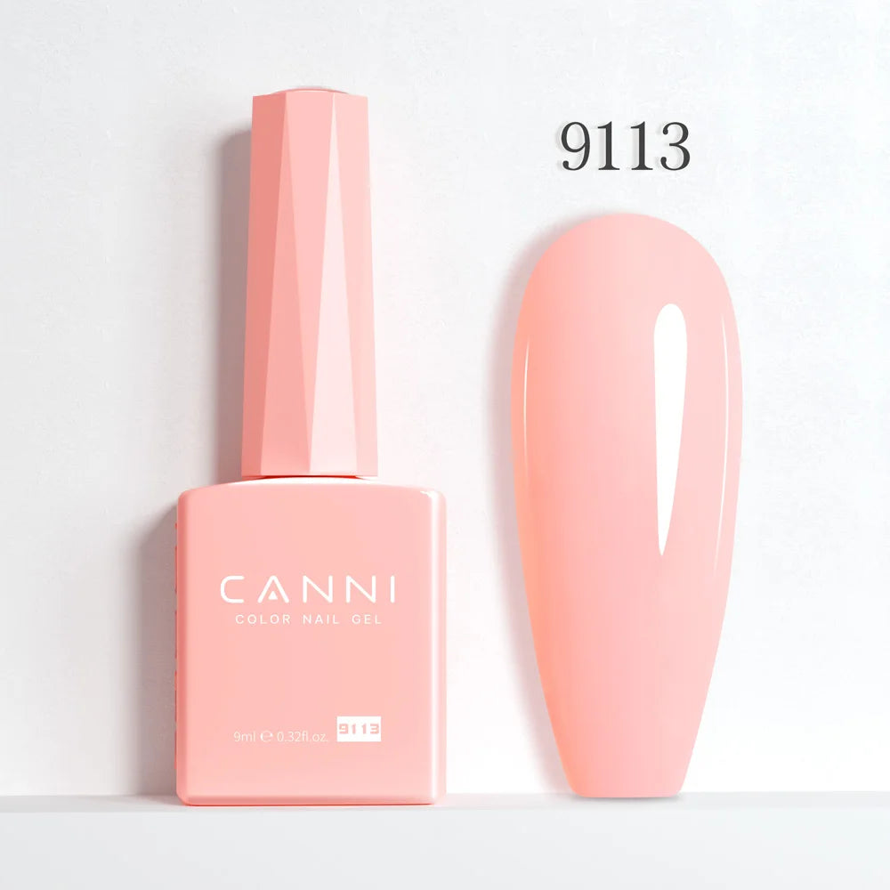 CANNI 9ml HEMA Free Gel Nail Polish Black White UV LED Soak Off