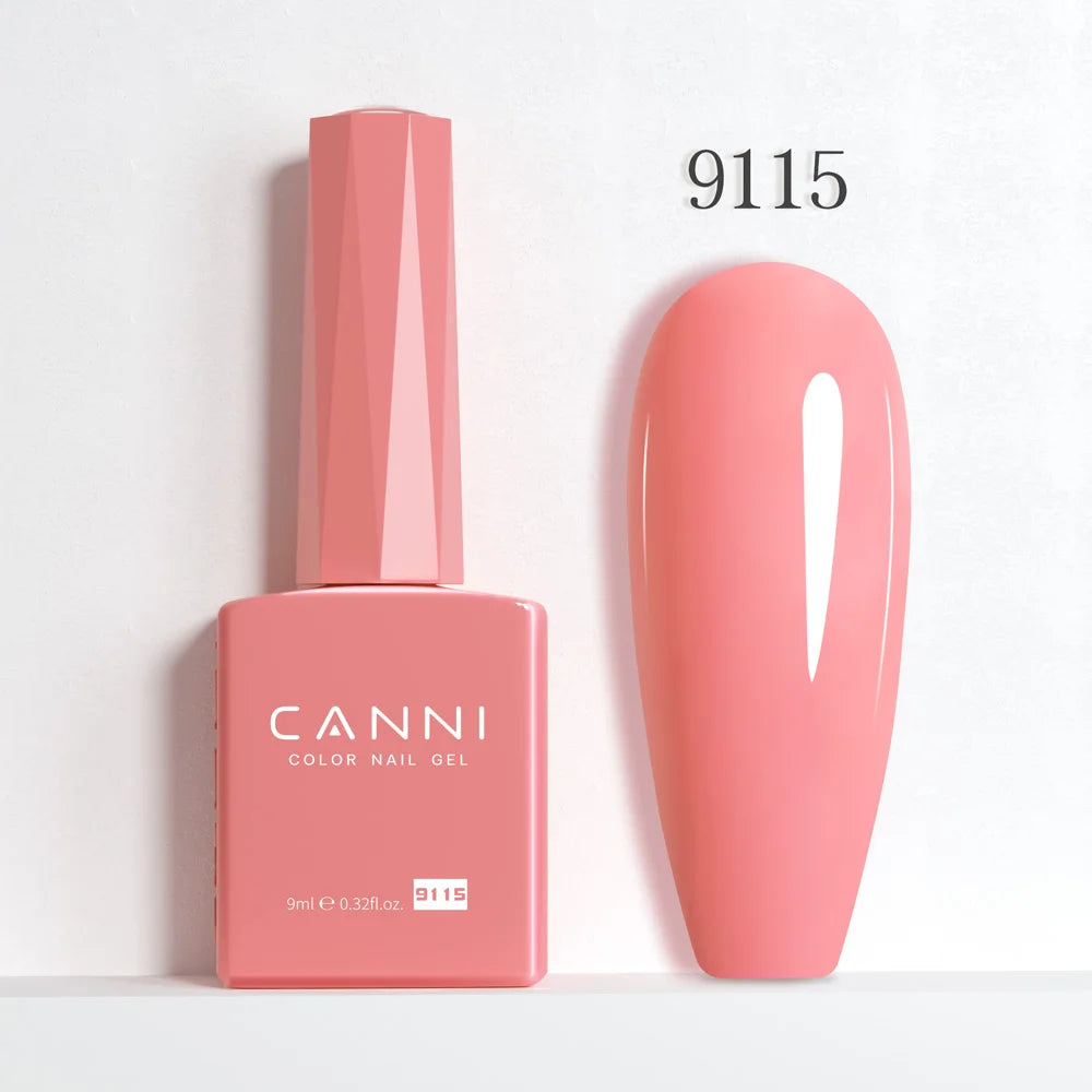 CANNI 9ml HEMA Free Gel Nail Polish Black White UV LED Soak Off