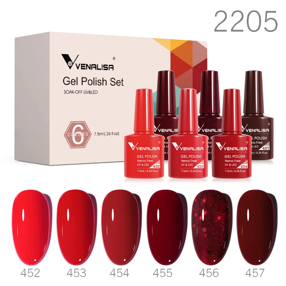 VENALISA TPO Free Peel Off Base Coat & No Wipe Top Coat Nail Gel