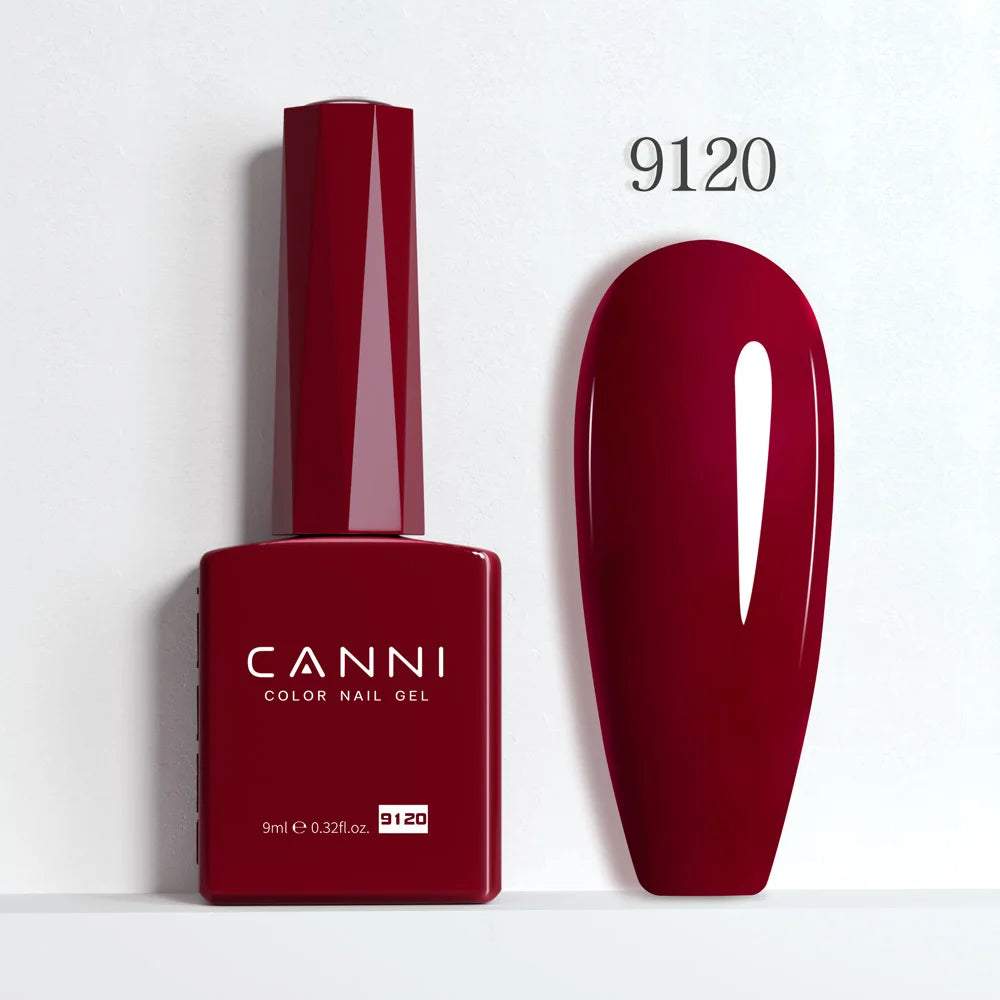 CANNI 9ml HEMA Free Gel Nail Polish Black White UV LED Soak Off